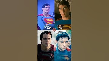 4 actors, 1 iconic role. Best Superman?🦸‍♂️
