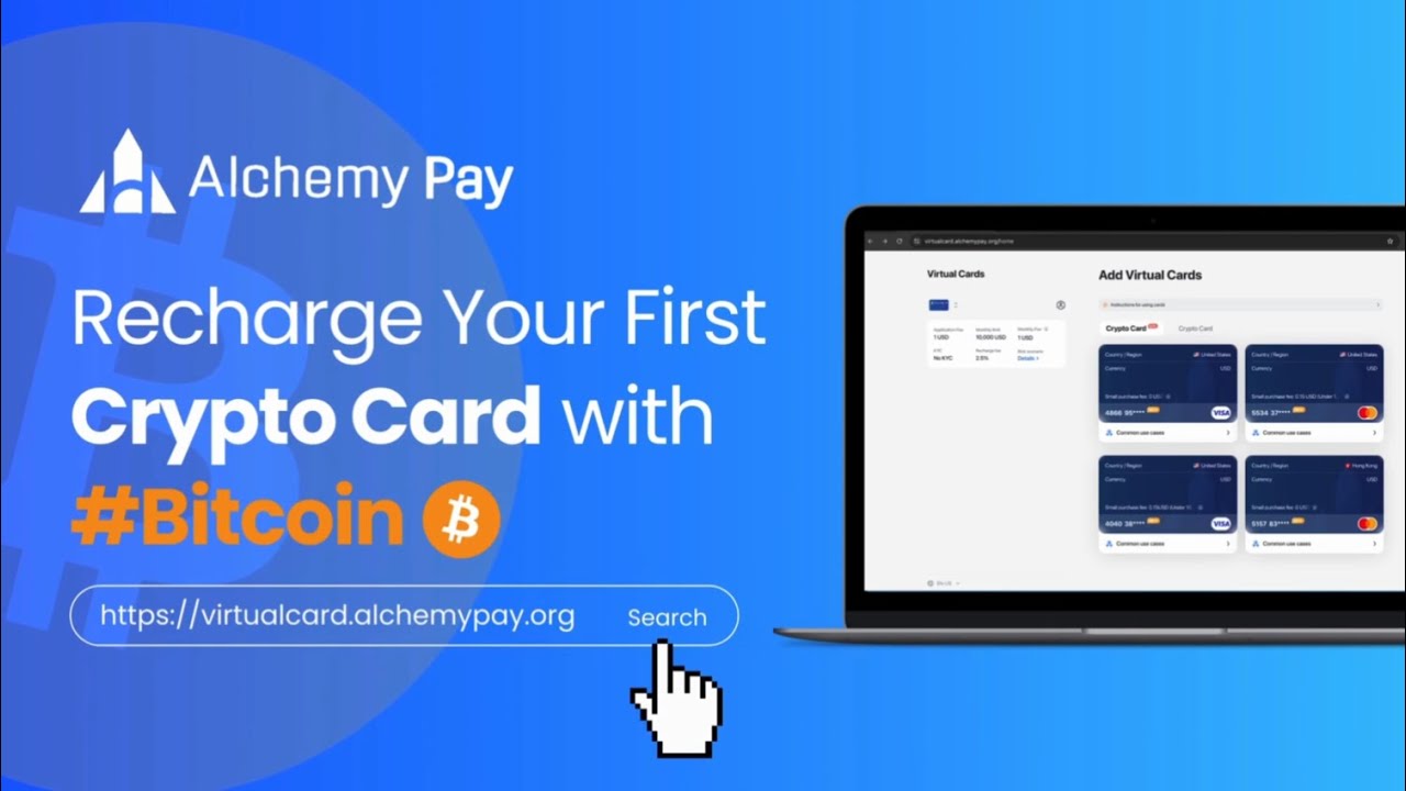 Recharge Your Frist Crypto Card with Bitcoin