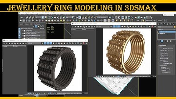 Jewellery Ring Modeling in 3dsMax/Xaqani Ahmedov