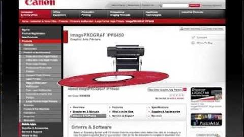 imagePROGRAF Using the Color Calibration Management Console