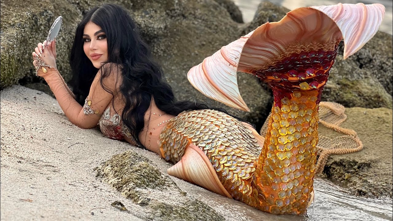 ڤلوج : بقيت عروسة بحر 🧜‍♀️ فوتوسيشن احلامي يا وظاويظ 🌊🐚