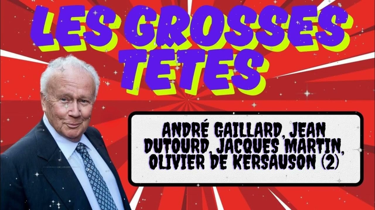 1989 - Philippe Bouvard, André Gaillard, Jean Dutourd, Jacques Martin, Olivier De Kersauson (2)