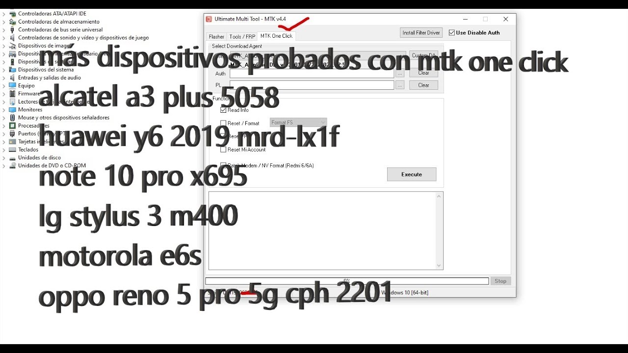 UMT multi tool MTK v4 4 update instalacion y funciones YouTube