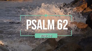 Psalm 62 New Living Translation