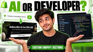 How to a Create Custom Sections with AI Theme Code Editor into your  Store (Step by Step Guide)