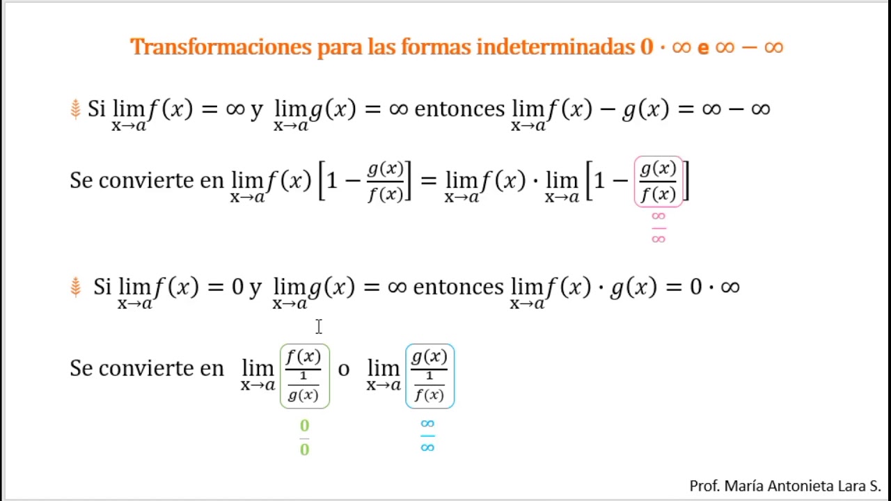 Regla De L Hopital Ejercicios Resueltos