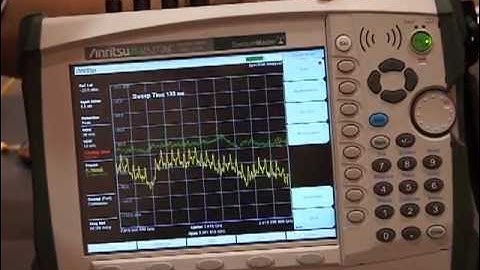 CTIA 2012: Anritsu Spectrum Analyser with Burst Detect