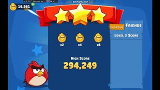 Angry Birds Friends tournament, week 789 All Levels No PU