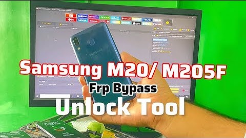Samsung M20/M205F Frp Bypass Unlock Tool By Alpha_Fixer