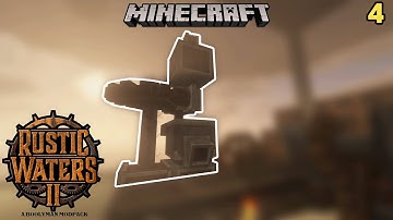 Minecraft - Rustic Waters II - 4 - Create Crafting - Part 2