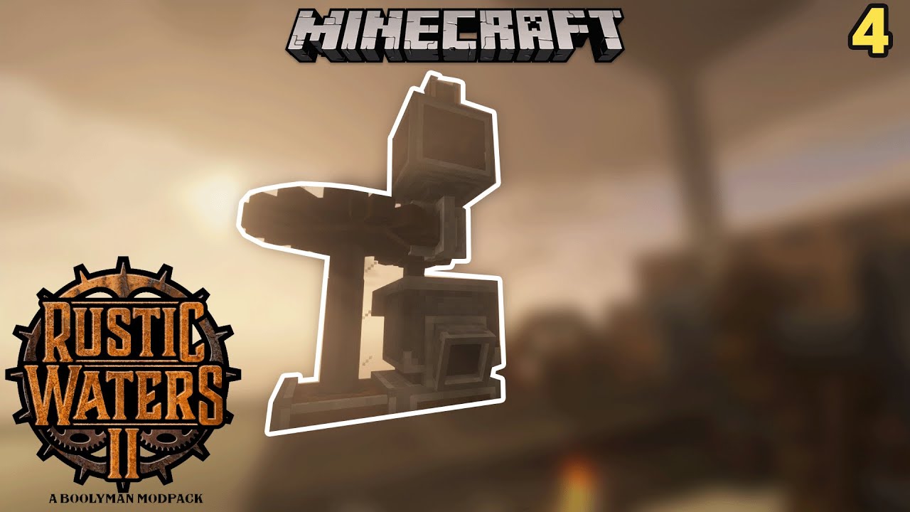 Minecraft - Rustic Waters II - 4 - Create Crafting - Part 2 - YouTube