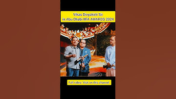 Vikas Divyakirti Sir got IIFA Award 2024 : Abu Dhabi & Vikas Sir with Shahrukh Khan😍 #iifaawards2024