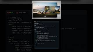 How to create image slider using html and css|| html images || css#css #html