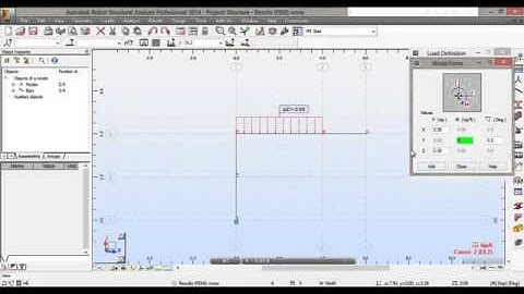English   Autodesk Robot Structural analysis Professional  Fixed frame