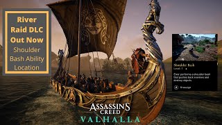 Assassins Creed Valhalla| River Raid Gameplay| Shoulder Bash Ability Location
