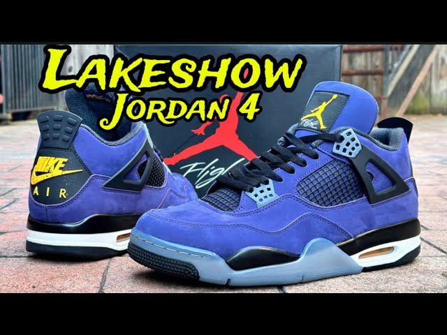 UPCOMING!! Jordan 4 Lakers updated review & on foot! 🔥🔥🔥 - YouTube