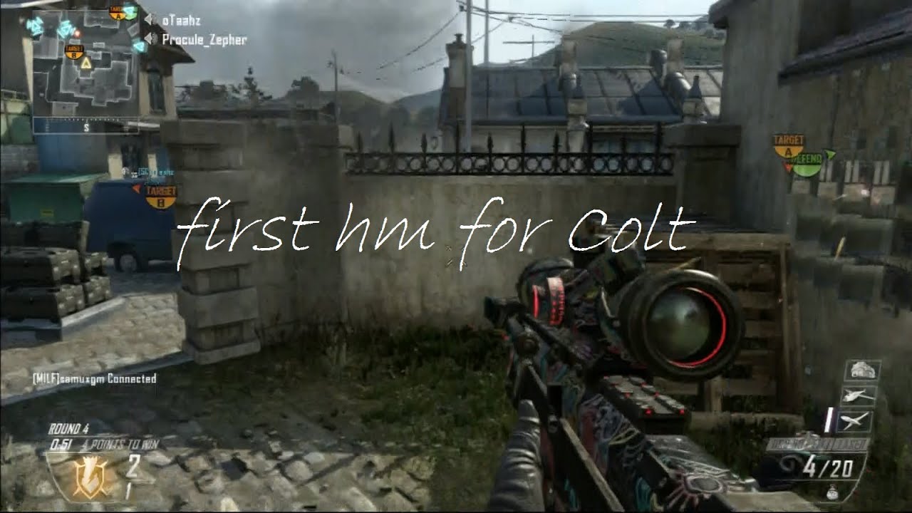 First hitmarker for Colt RC (5C)