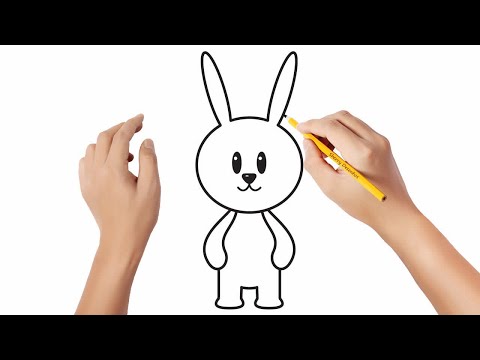 Vídeo: Como Desenhar Uma Lebre Com Um Lápis