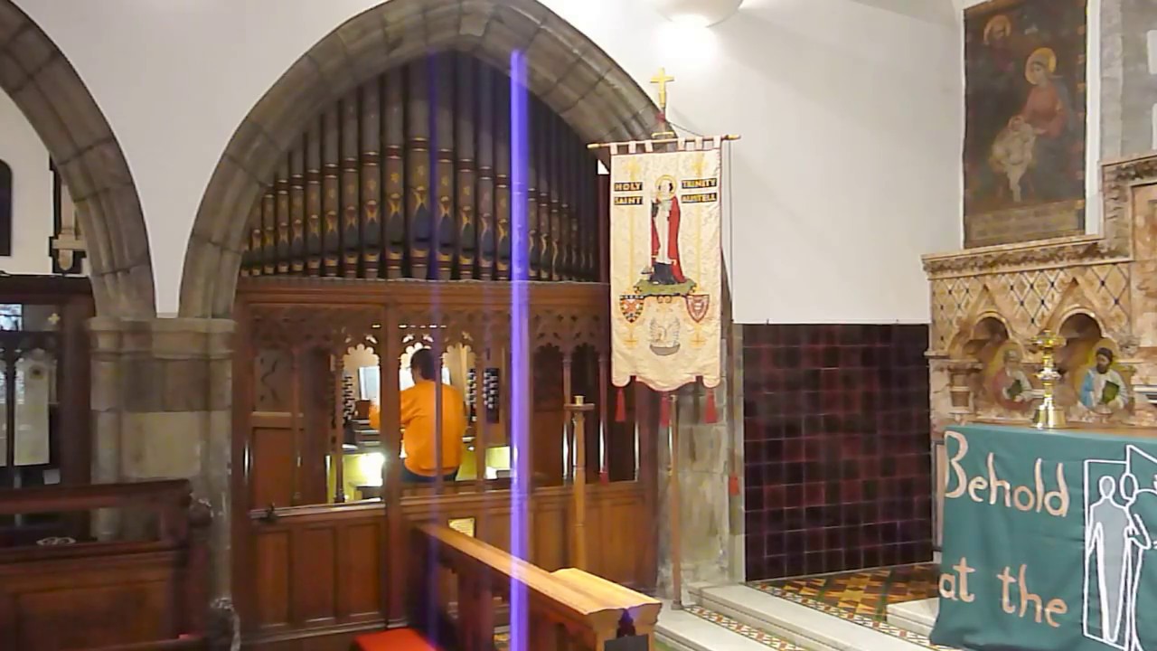 Hold Thou my hand (Sankey hymn) - pipe organ, Holy Trinity Church, St Austell