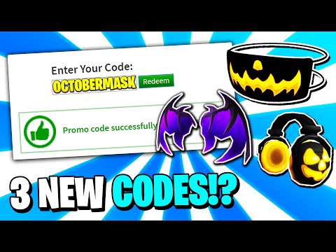 ALL 3 NEW OCTOBER Roblox Promo Codes on ROBLOX 2021! | NEW Roblox Promo Codes?! (2021)