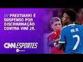 Uefa suspende Prestianni por seis jogos após caso de racismo contra Vini Jr | LIVE CNN