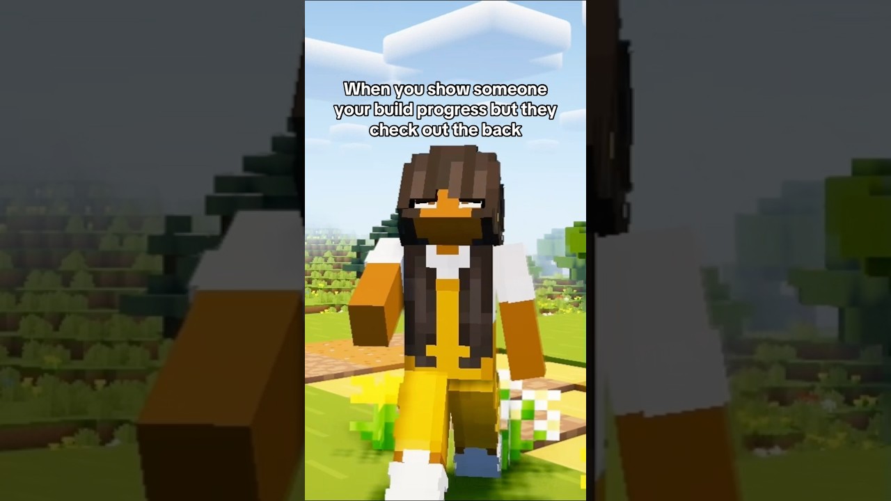 WAIT ‼️ @AwesomeisBlue #minecraft #minecraftsurvival #minecraftshorts