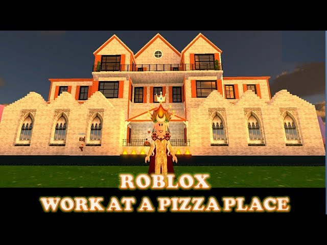 LEGO IDEAS - Roblox: Work at a Pizza Place