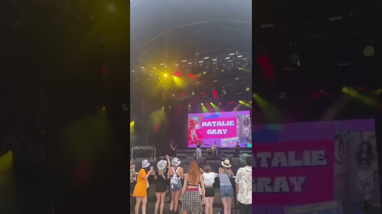 Fire Live at Penn Fest - Natalie Gray synth pop