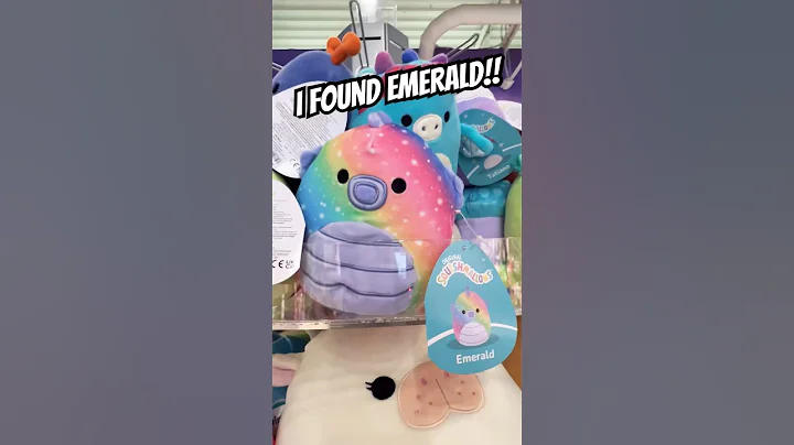 I found Emerald Squishmallow‼️ #shorts #short #fyp #squishy #kawaii #plushies #plush #toys #cute
