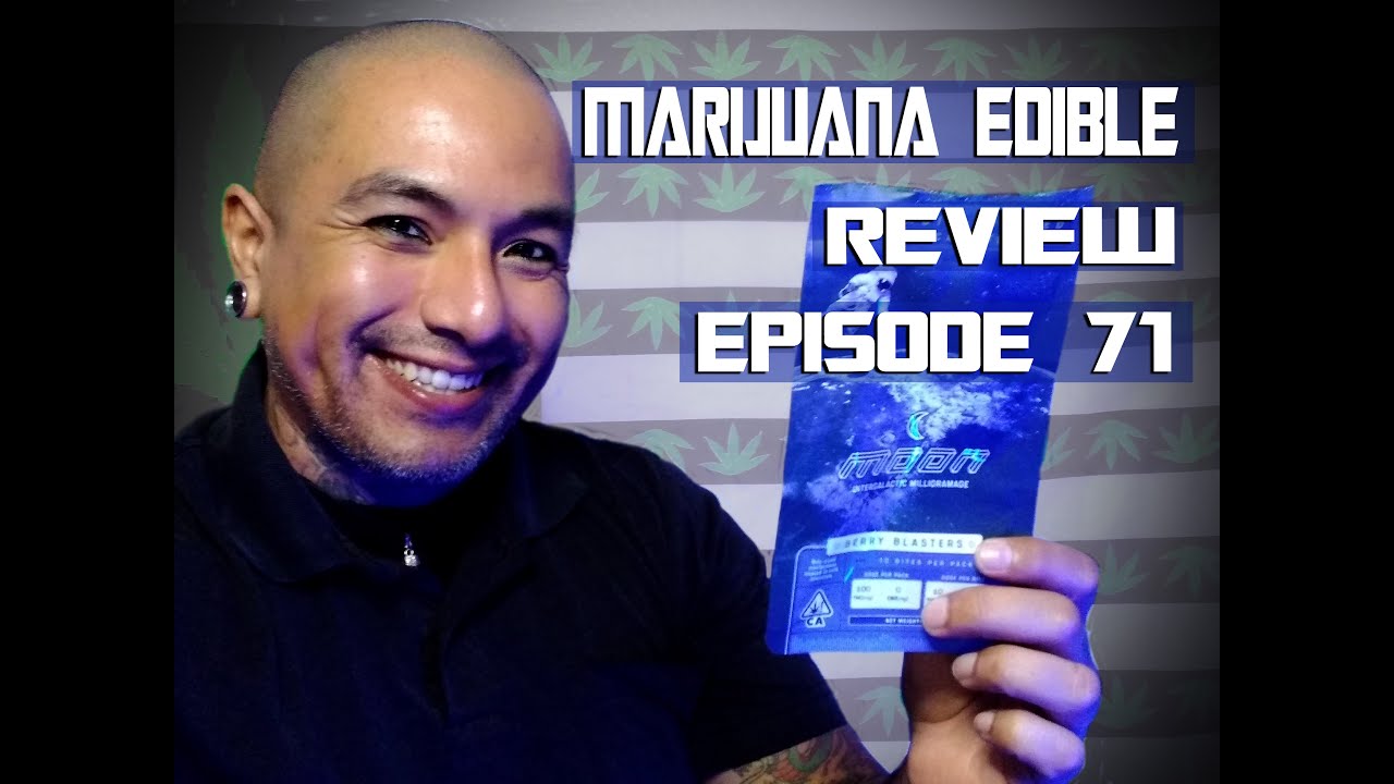 Marijuana Edible Review- Berry Blasters from Moon