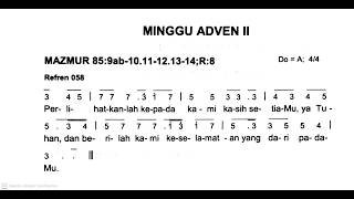 [Edisi Baru] Minggu, 6 Desember 2026 - MINGGU ADVEN II (Kedua) - Mazmur Tanggapan - Tahun B