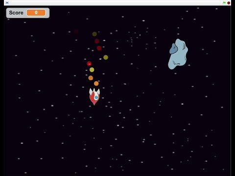 Programming with Scratch: Lesson 7.2: Space Adventures Part 3, Clones!
