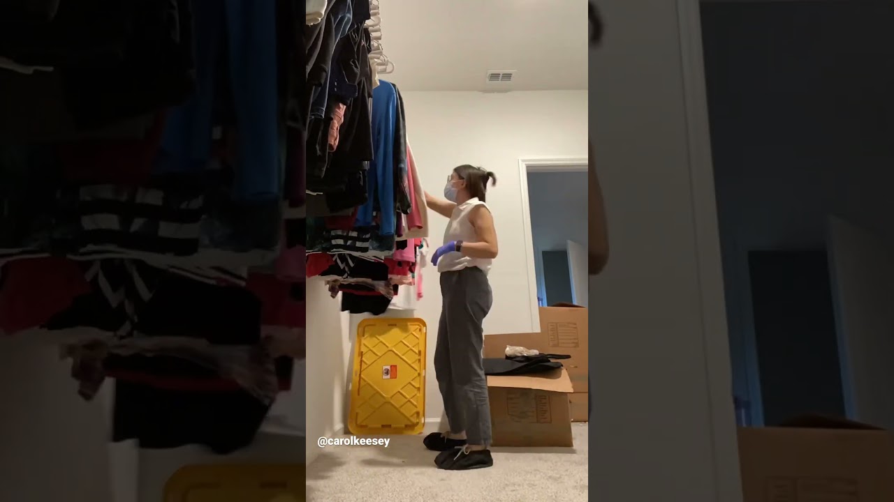 Closet Makeover - Antes e depois 