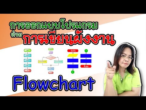 อัลกอริทึม (Algorithm) : การเขียนผังงาน Flowchart