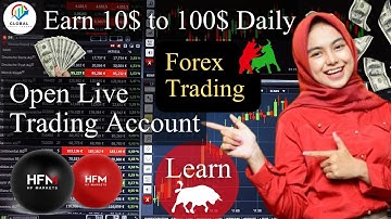 Open live Trading account | Learn How to Trade | Forex Trading 2024 | HFM Broker | Live