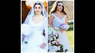Hande Ercel (Hayat) Vs Ozge Yagiz (Serra) same colour dress 😍🥰😘❤️❣️💕💕💓💫✨✨