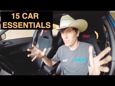 Video: Things To Always Keep In The Car