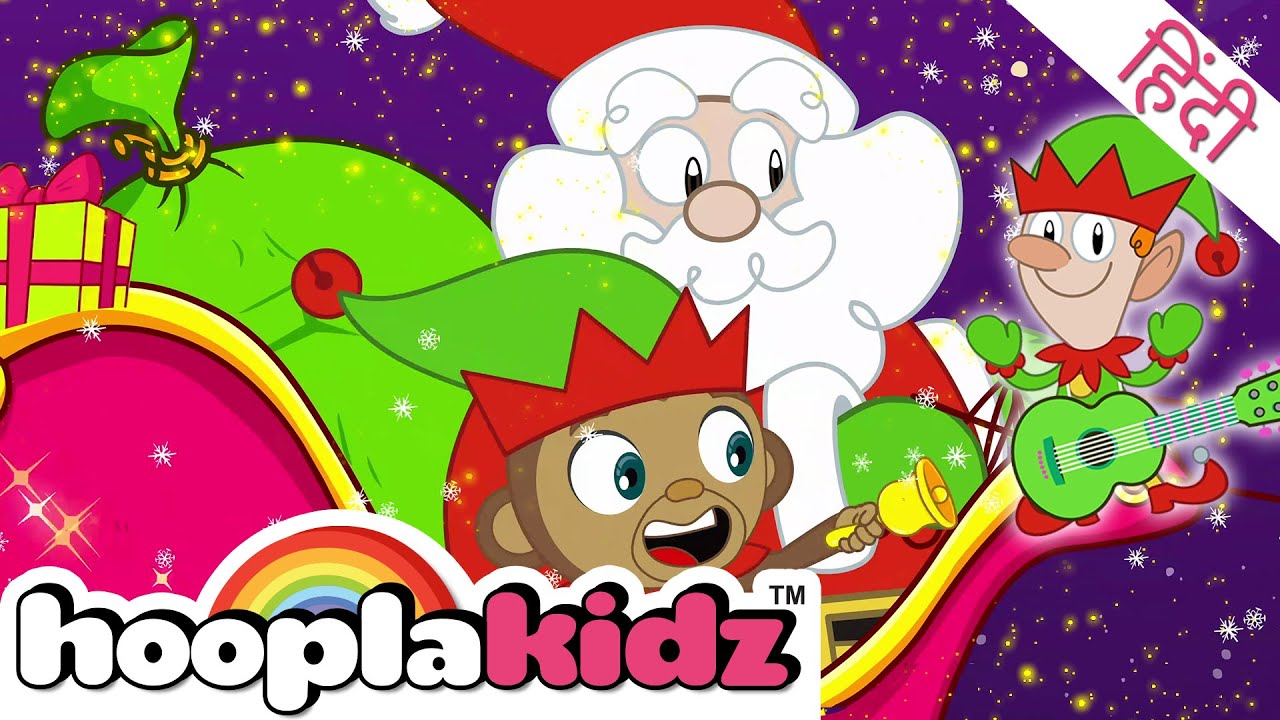 ⁣Jingle Bells | जिंगल बेल्स घंटी बजे | Christmas Song For Kids | HooplaKidz Hindi