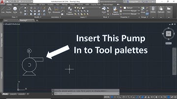 Quick Tips - For Making Drawing Into Tool Palette In AutoCAD