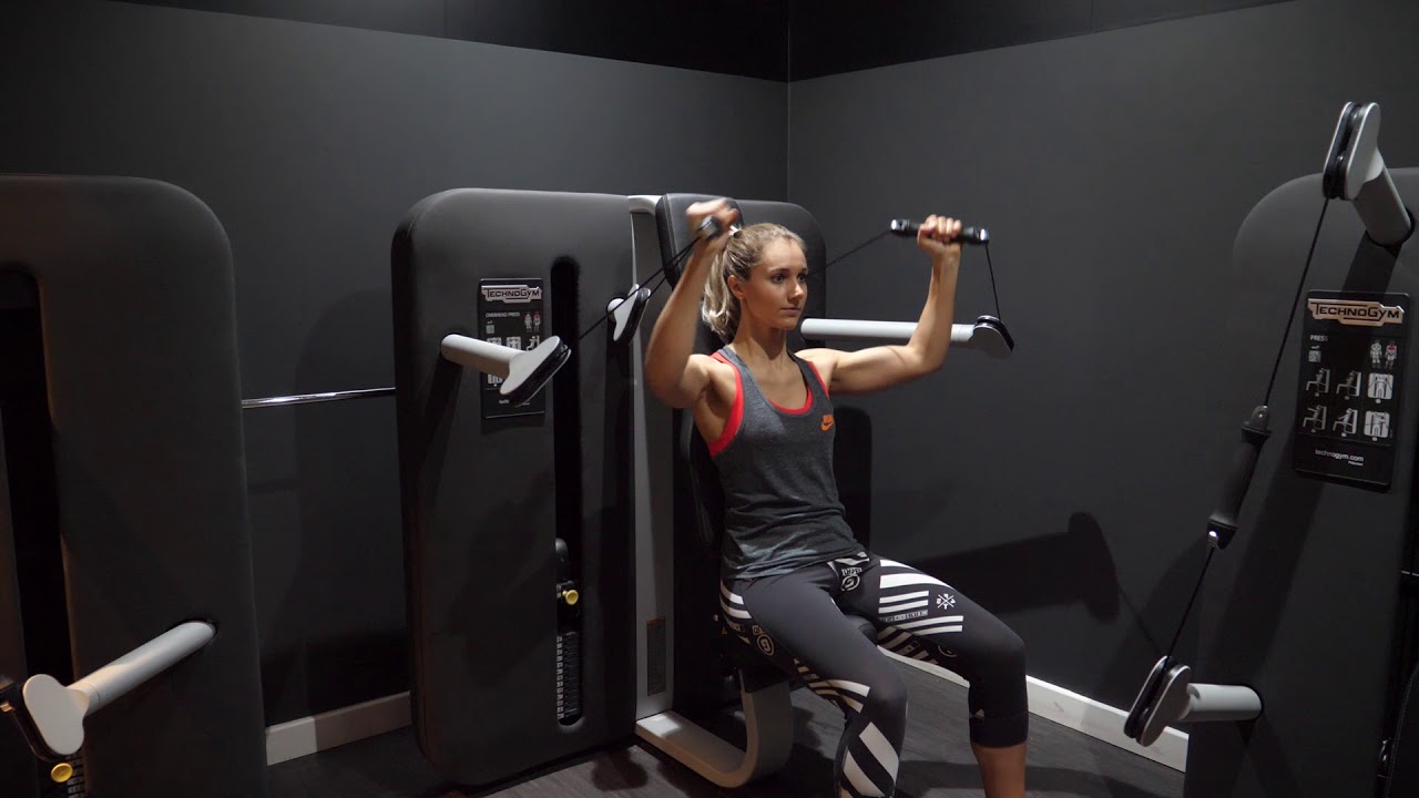 Cable Machine Shoulder Press YouTube