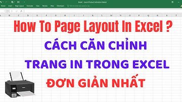 Cách căn chỉnh trang in trong Excel (Đơn giản nhất)