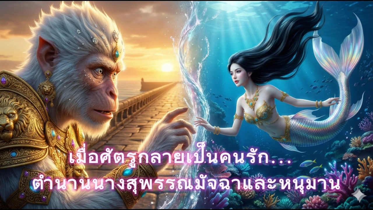 เมื่อศัตรูกลายเป็นคนรัก... ตำนานนางสุพรรณมัจฉาและวานรขาวหนุมาน
