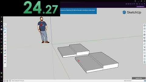 Sketchup half lap joint any%