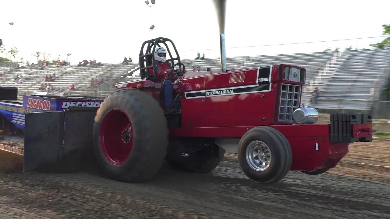 Tractor pulling 2021 Full Pull Productions Hot Farm Tractors in Action At Dunbar YouTube