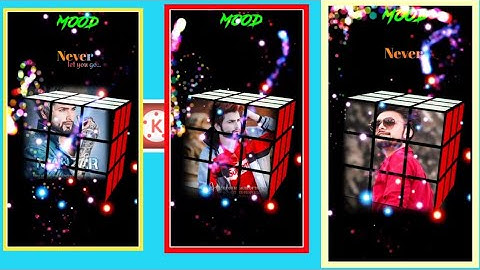 New Cube Trending Status Editing In Kinemaster | Kinemaster Video Editing | Technical umang