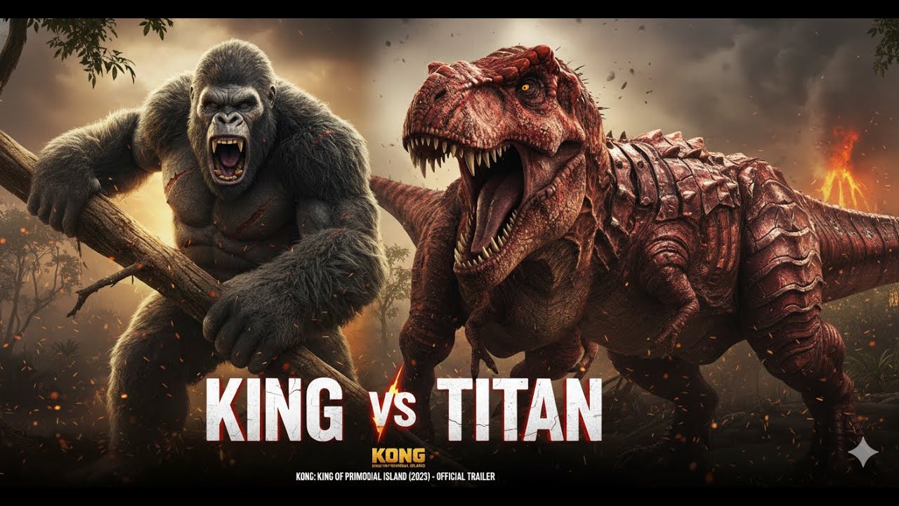 Kong: King of Primordial Island (2025) - Official Trailer Breakdown!