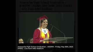 Another valedictorian speech that goes viral!  Campbell talks about Jesus Christ & shares her faith