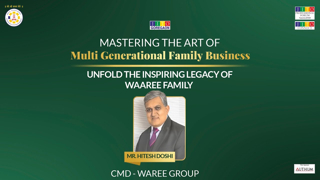 Mastering The Art Of Multi Generational Family Business