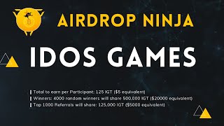 iDos Games | $25,000 (625,000 IGT Pool) | Airdrop Ninja screenshot 3