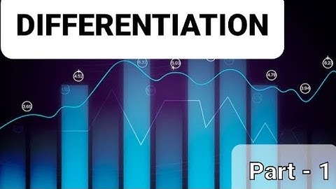 Class 12 Commerce Gseb Board Statistics Part 1 Chapter 5 Differentiation by Thakkar Bhakti